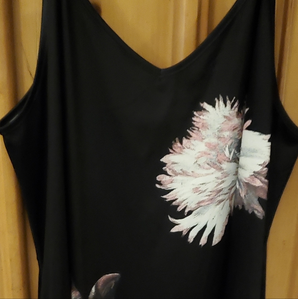 Long Dress beautiful flower print